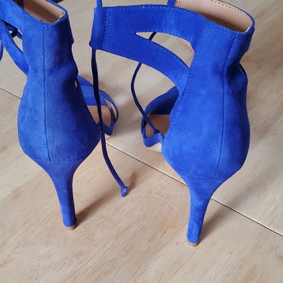 Blue J. Crew Heels - Picture 3 of 5